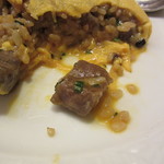 レストラン ペリニィヨン - ビーフオムライスの角切り牛肉　一杯入って柔らかさ◎◎