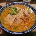 マル寛そばや - 味噌チャーシュー麺