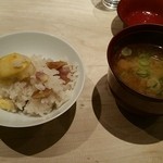 丹波の栗ごはん