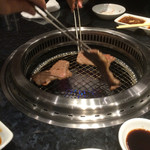 焼肉 龍王館 - イチボステーキ