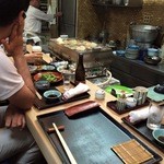 おでん割烹 ひで - （2015年8月）カウンター！寒くなったらここに座りたい(^^)
