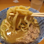 味玉つけめん、950円＋豚ほぐし、150円