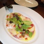 ダルマーレ - ひらめのカルパッチョ