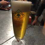 らぁめん家 有坂 - 151121 ビール（アサヒ）