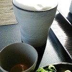 嵐山よしむら - 生ビール　680円（ビアマグです）