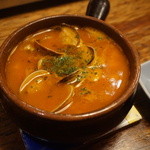 ドノスティア - 魚介のアロスメロッソ(小)