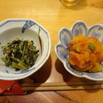 剣菱 - お通し二品