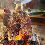 柳家 - 仕上げは炭のそばで火入れ（2015/2）