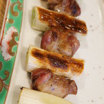 柳家 - 青首鴨の皮のねぎま