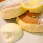 カフェ・オーレ!水天宮 - レモンのパンケーキ 