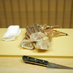 緒方 - 間人蟹をさばく！