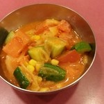 バッファローキング - ステーキに付いてくるエンサラダメヒカナ