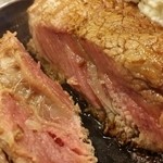 バッファローキング - 焼き方はレアです