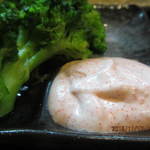 炭火焼 天晴 あっぱれ - 激美味明太子マヨがブロッコリーとベストマッチ