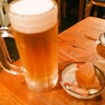 生ビール(500円)