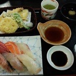 Mitsuba - 寿司天ぷら定食