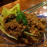 クンテープ - 挽き肉サラダ（ラープ・ムー）