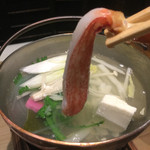 佳肴　あさひ山 - ずわい蟹しゃぶの景色！