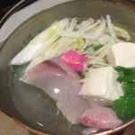 佳肴　あさひ山 - 鰤しゃぶの景色！