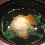 佳肴　あさひ山 - 帆立真丈椀！