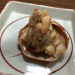 吾妻 - ズガニ 蟹味噌和え