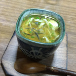 吾妻 - 河豚の白子の茶碗蒸し