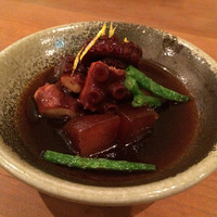 自家製粉石臼挽きうどん 青空blue 本店 - たこのやわらか煮