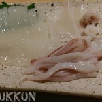 讃岐うどん あ季 - 烏賊の刺身