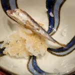 草喰 なかひがし - パリ(おこげ)とめざし