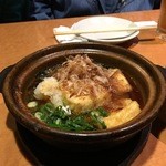 つぼ八 - めかぶとわかめの揚げ出し豆腐  ￥460