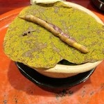 草喰 なかひがし - 海老芋・アカヤマドリ茸のペースト・丹波大納言の小豆・水菜・香茸・金時人参など