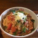 谷川のパスタ エルベ - トマトと大葉のジエノベーゼ【料理】 