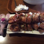 谷川のパスタ エルベ - 鳥肉の鉄串のオイル焼き【料理】 