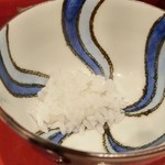 草喰 なかひがし - やわらかいご飯