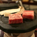 本家伴久 - 口に入れた瞬間になくなってしまう栃木和牛のステーキ(2015.Nov)