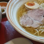 麺屋 むどう - 塩らーめん＋茶漬け用のご飯