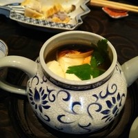 懐石料理 桝田 - 土瓶蒸し：中身は松茸、鱧、海老など