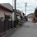 お店の前の通り