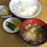 まちだ家 - 定食（３５０円）２０１５年１１月