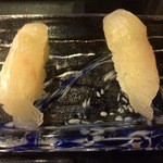 奴寿司 - 鯛　平目
