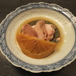 旬菜 おぐら家 - あん肝のオレンジ煮