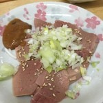 レバトロ刺し　３８０円