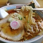 島金の中細縮麺（中華そば）