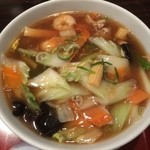 中華楼 - 【2015年06月】広東麺＠800円。