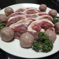 本家鳥初 - 鴨肉＆お団子