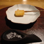 六雁 - 串揚げ　玉蜀黍