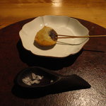 六雁 - 串揚げ　椎茸 