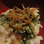 六雁 - 人参葉ご飯