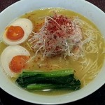 麺や結 - 味玉鶏そば　アップ