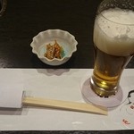 春日野 - ビール&お通し